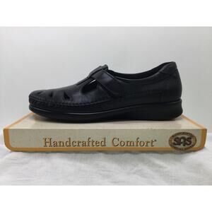 Discontinued SAS Roamer Slip On Loafers Black 7.5S Womens Comfort Shoes NIB